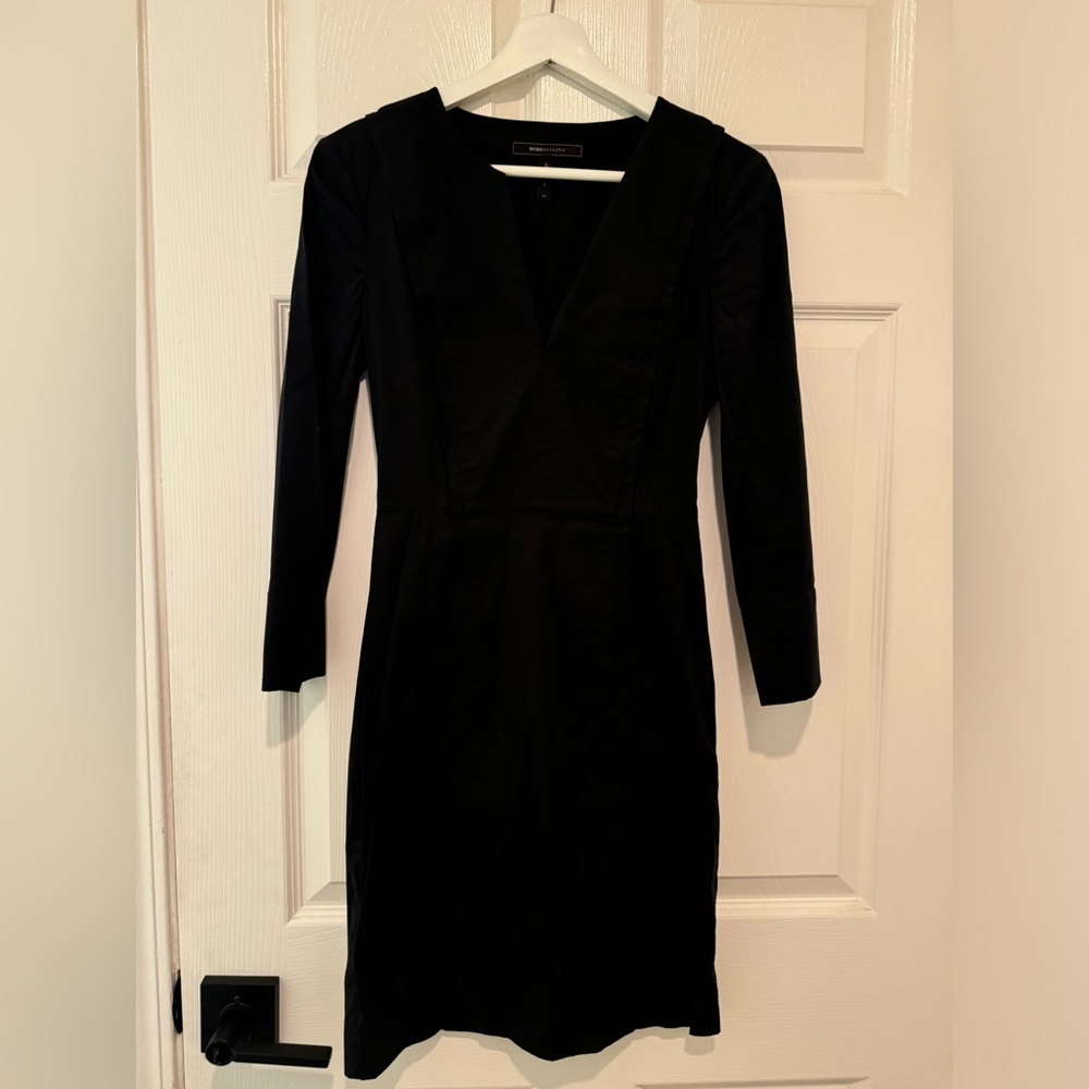BCBG Max Azria black shirt dress